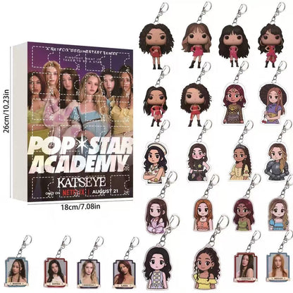 Katseye Keychain Advent Calendar
