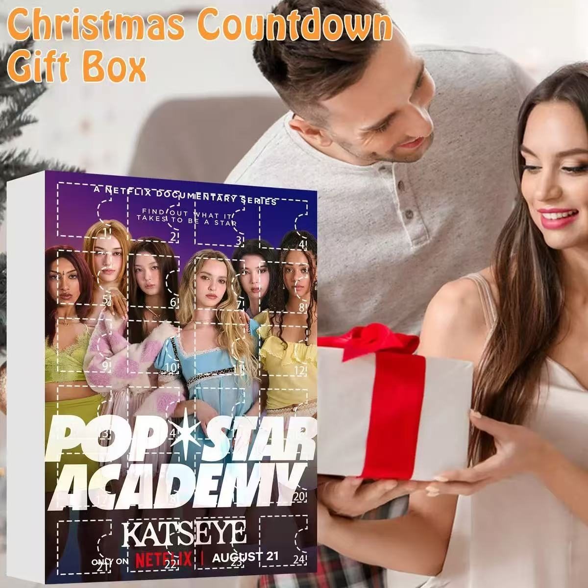 Katseye Keychain Advent Calendar