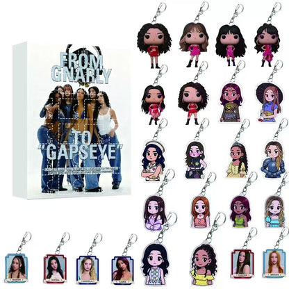 Katseye Keychain Advent Calendar