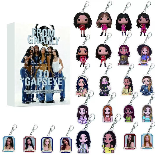 Katseye Keychain Advent Calendar