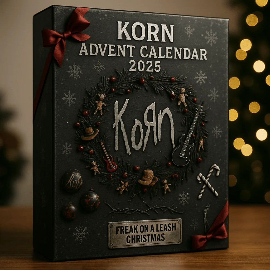 Korn Advent Calendar 2025 with decorative elements