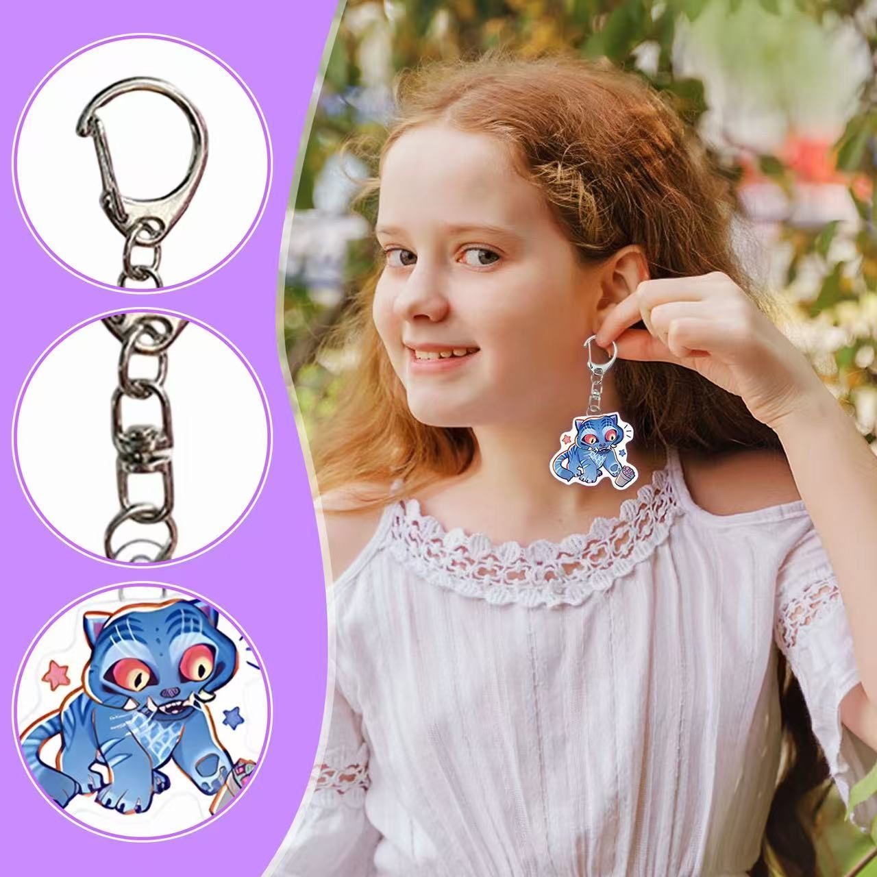 Kpop Demon Hunter Acrylic Keychain Advent Calendar