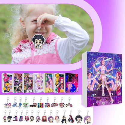 Kpop Demon Hunter Acrylic Keychain Advent Calendar