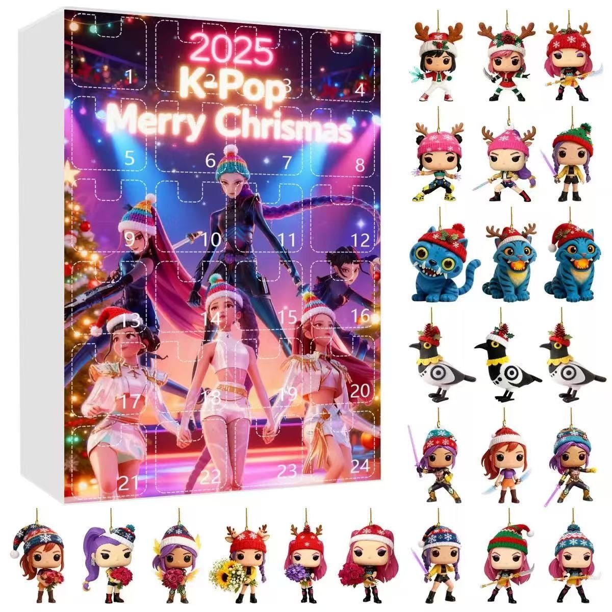 Kpop Demon Hunter Christmas Advent Calendar 2025