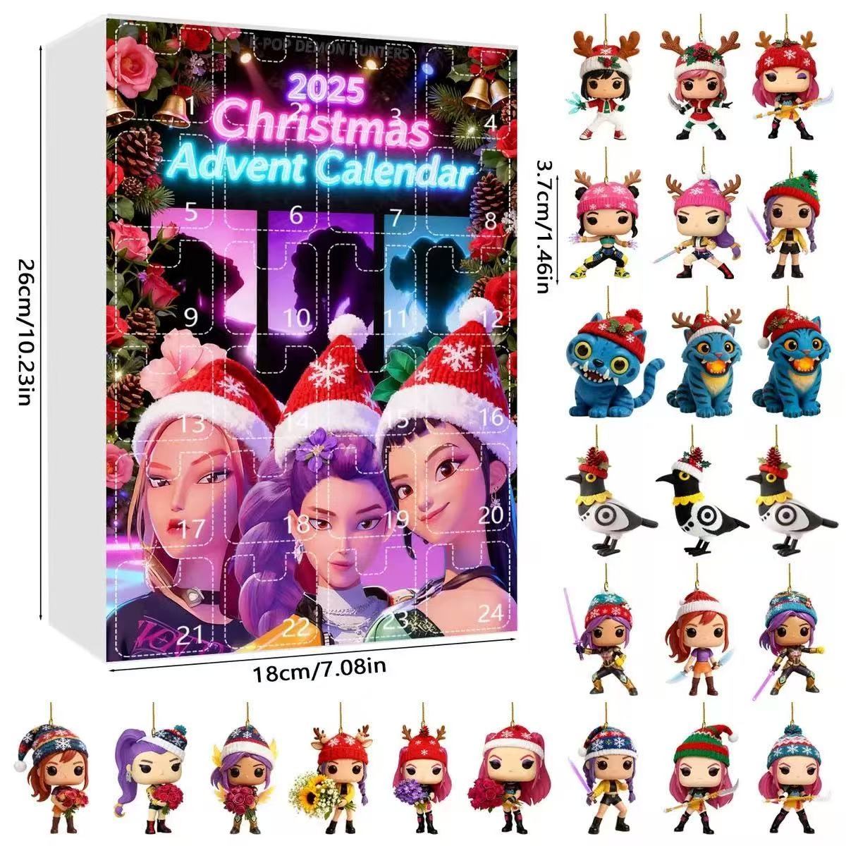 Kpop Demon Hunter Christmas Advent Calendar 2025