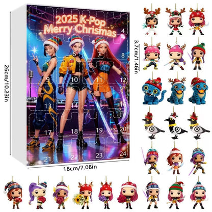 Kpop Demon Hunter Christmas Advent Calendar 2025