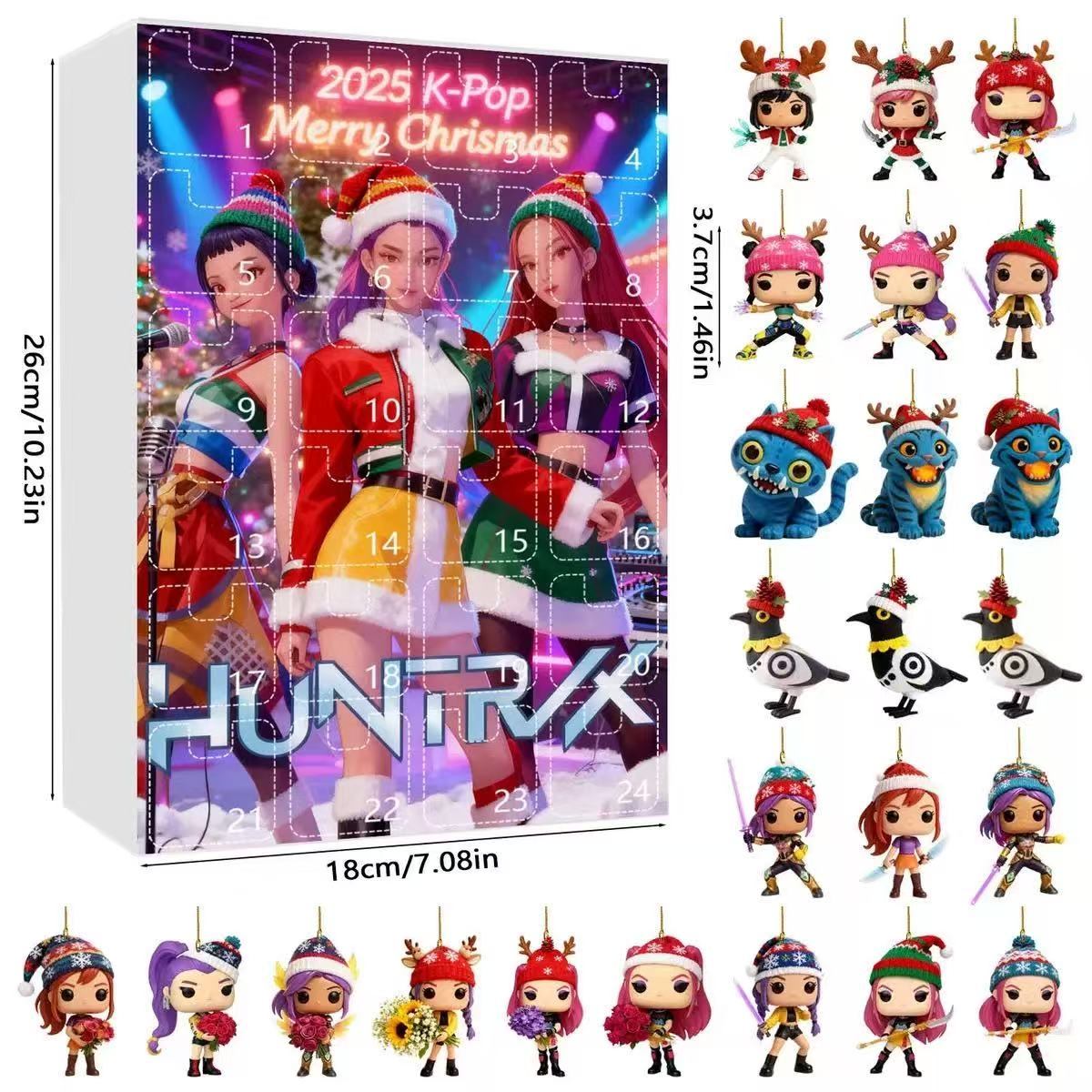 Kpop Demon Hunter Christmas Advent Calendar 2025