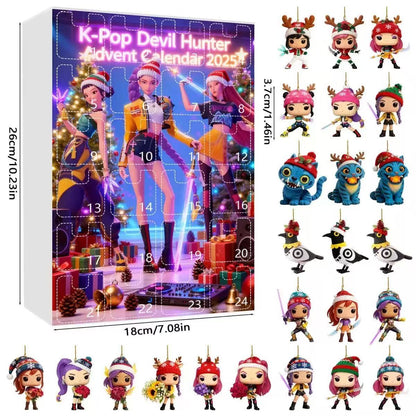 Kpop Demon Hunter Christmas Advent Calendar 2025