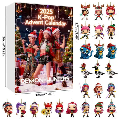 Kpop Demon Hunter Christmas Advent Calendar 2025