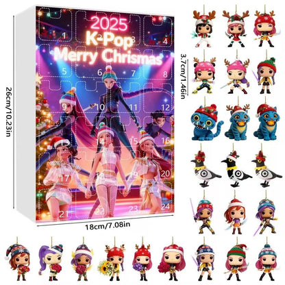 Kpop Demon Hunter Christmas Advent Calendar 2025