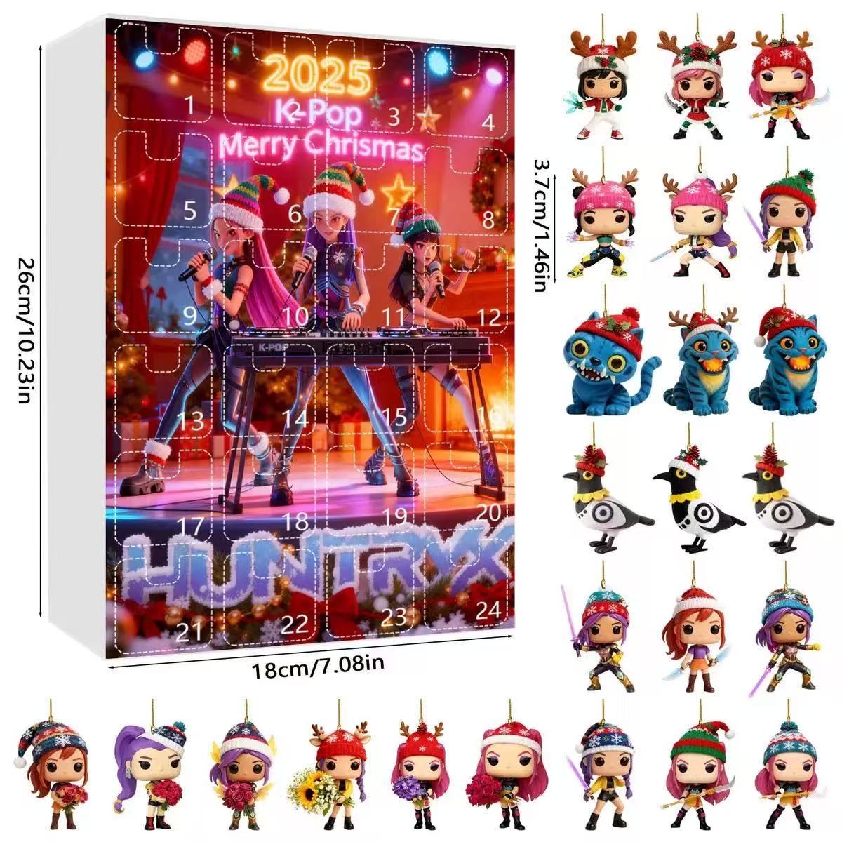 Kpop Demon Hunter Christmas Advent Calendar 2025