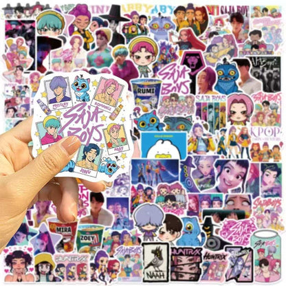 Kpop Demon Hunter Stickers Set