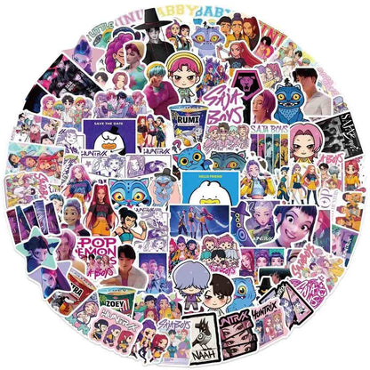Kpop Demon Hunter Stickers Set
