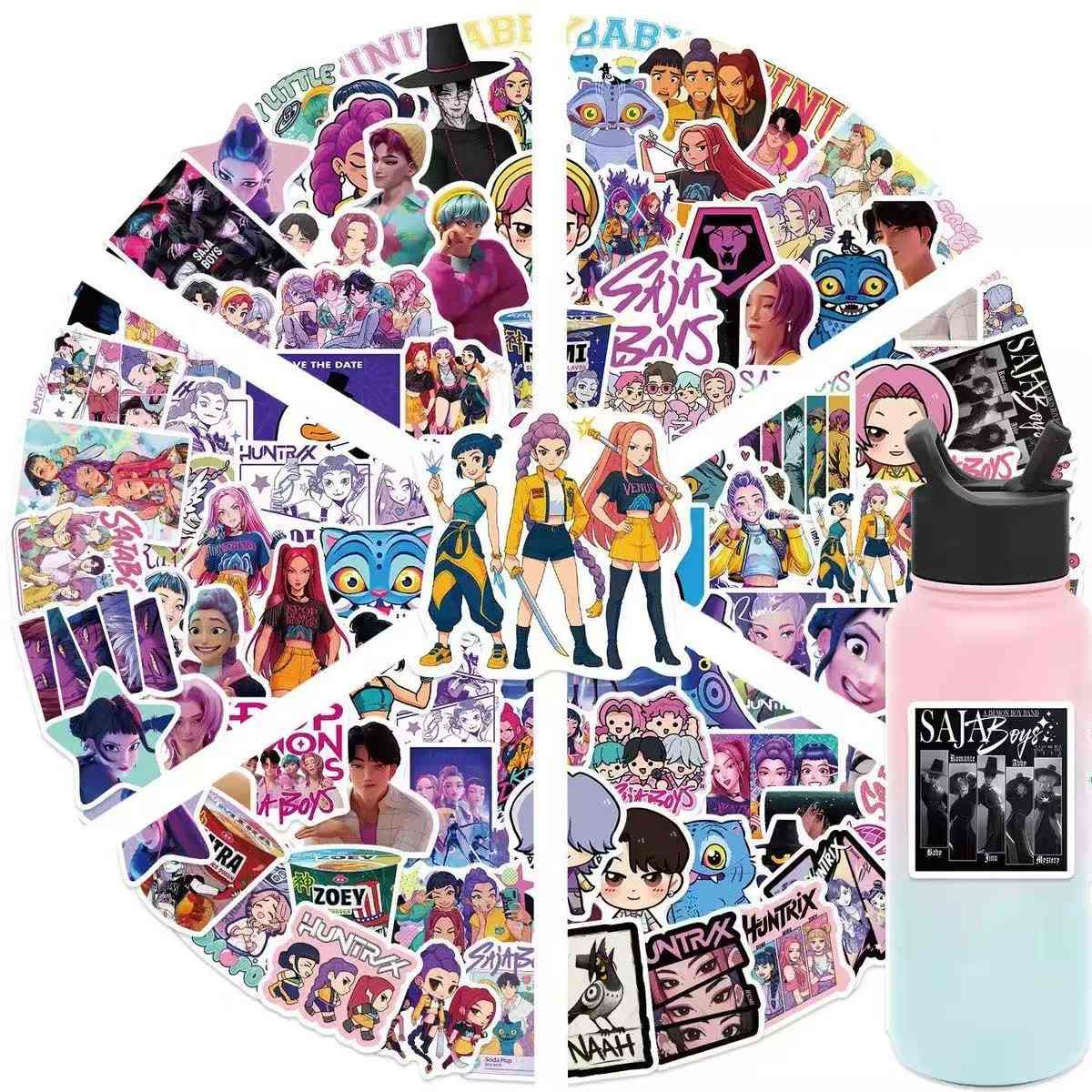 Kpop Demon Hunter Stickers Set