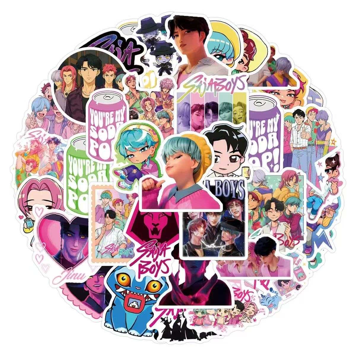 Kpop Demon Hunter Stickers Set