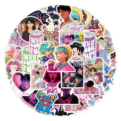 Kpop Demon Hunter Stickers Set