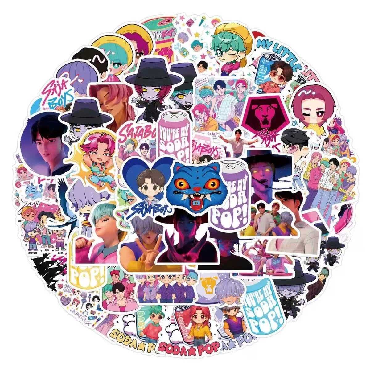 Kpop Demon Hunter Stickers Set