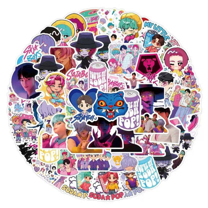 Kpop Demon Hunter Stickers Set