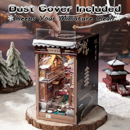 Kyoto Snow Whisper DIY Book Nook Kit