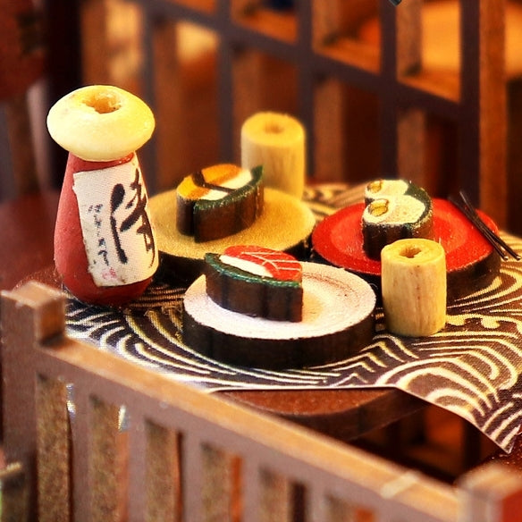 Kyoto Sushi Restaurant DIY Miniature House Kit