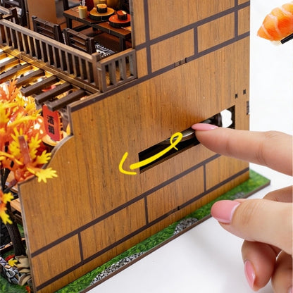 Kyoto Sushi Restaurant DIY Miniature House Kit