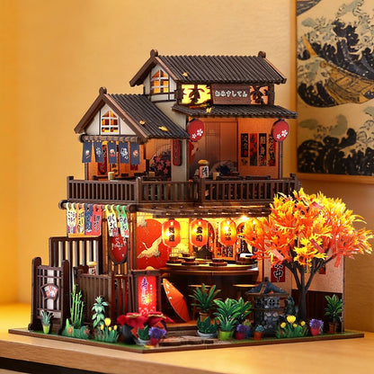 Kyoto Sushi Restaurant DIY Miniature House Kit