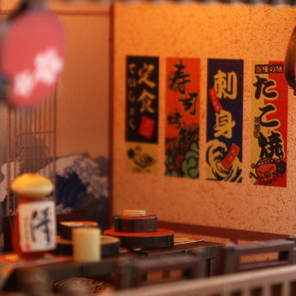 Kyoto Sushi Restaurant DIY Miniature House Kit