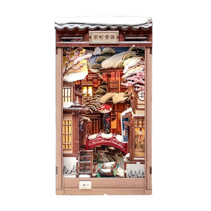 Kyoto Snow Whisper DIY Book Nook Kit