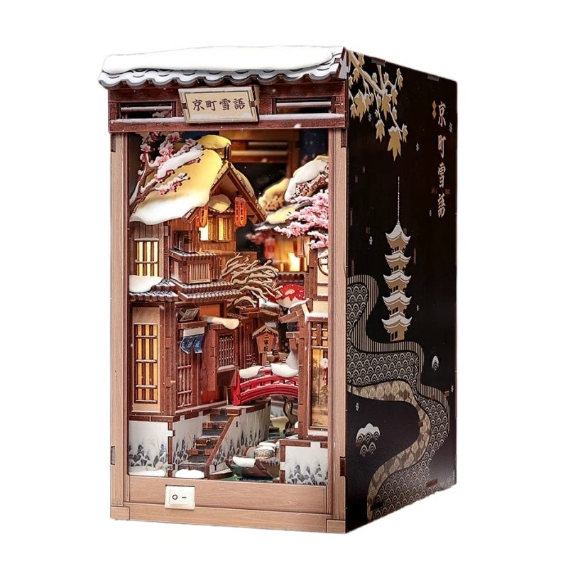 Kyoto Snow Whisper DIY Book Nook Kit