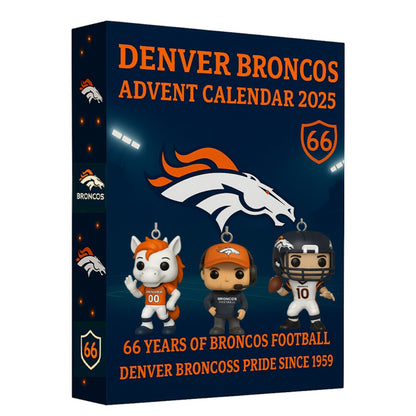 Denver Broncos Advent Calendar – 66 Years of Broncos Football