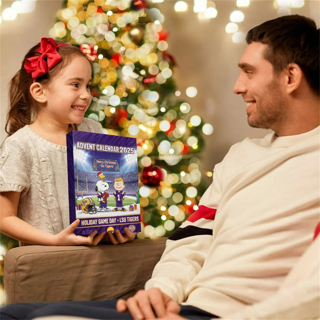LSU Tiger Snoopy Advent Calendar