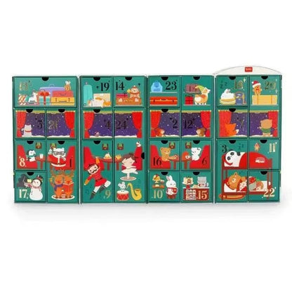 Legami Dream Express Advent Calendar - 24 Stationery Surprises
