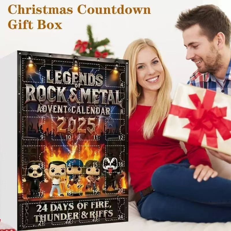 Legends Rock & Metal Advent Calendar | Countdown Gift Box