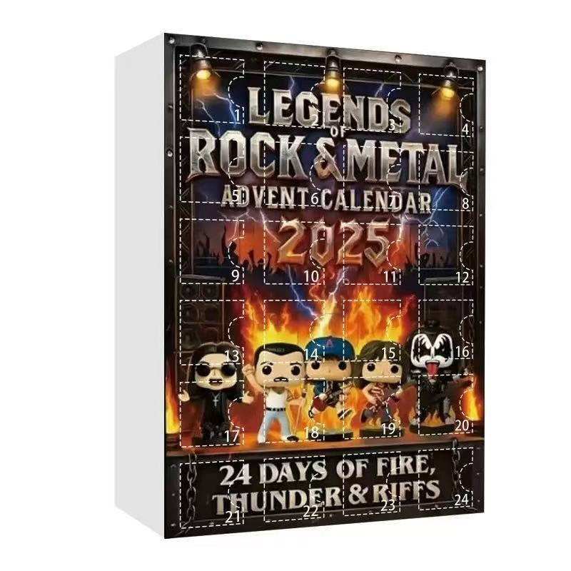 Legends Rock & Metal Advent Calendar | Countdown Gift Box
