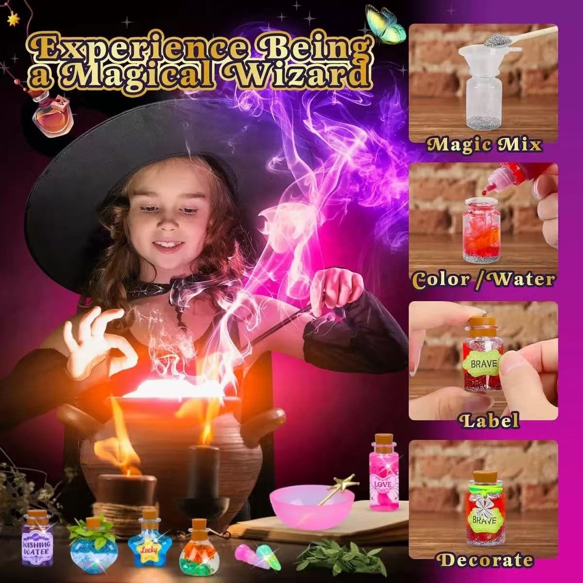 Little Wizard DIY Potion Set