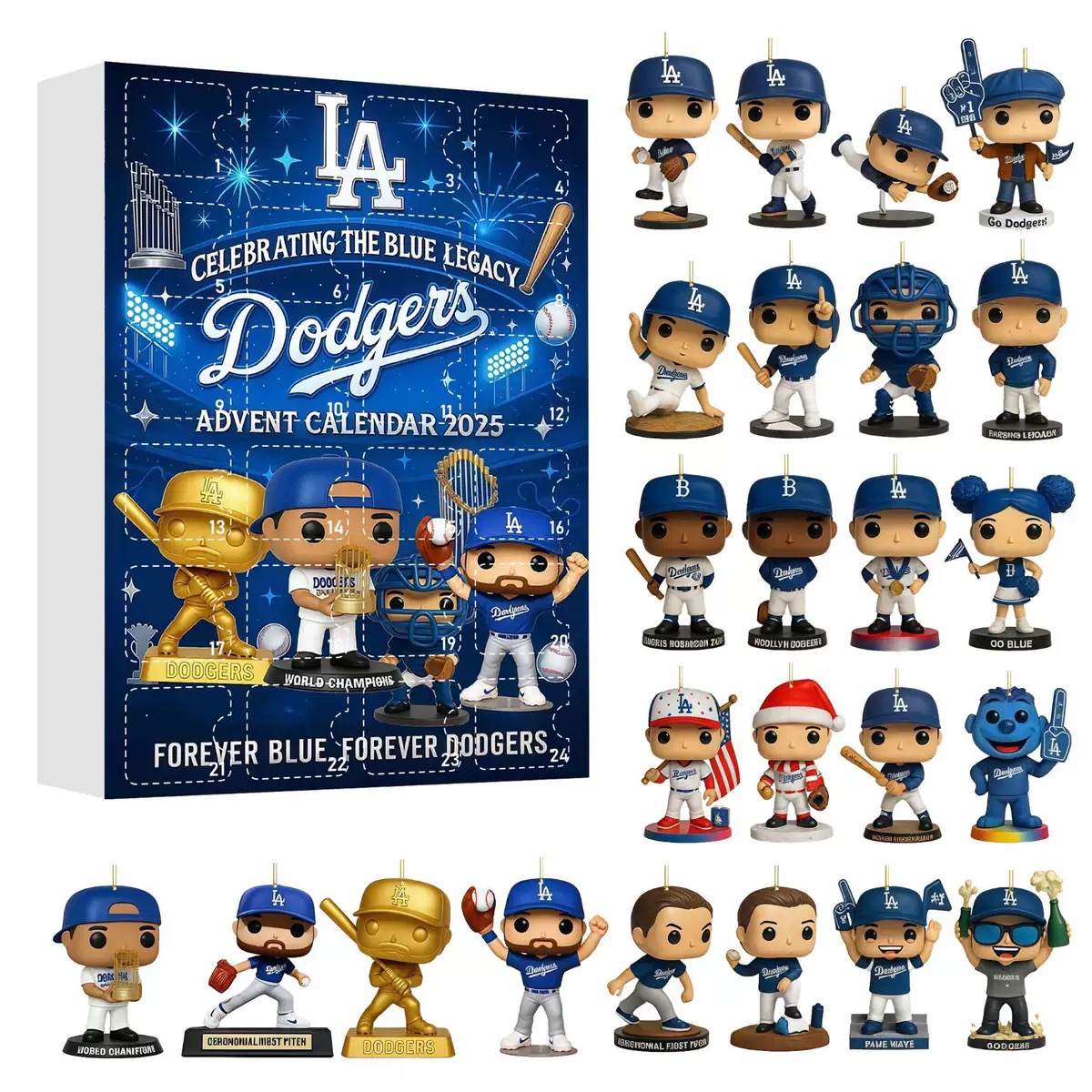 Los Angeles Dodgers Advent Calendar | Celebrating the Blue Legacy