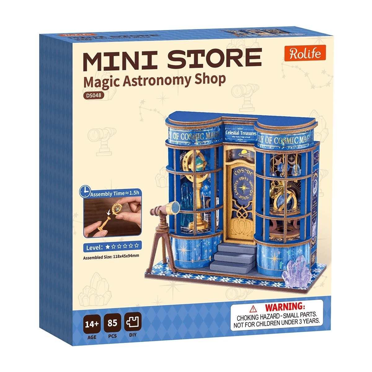 Magic Astronomy Shop DIY Miniature House Kit