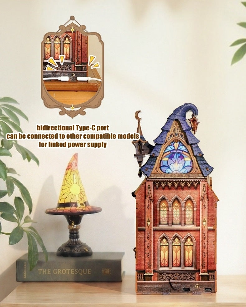 Magic Platform DIY Book Nook – Wizard Train Station Fantasy Kit
