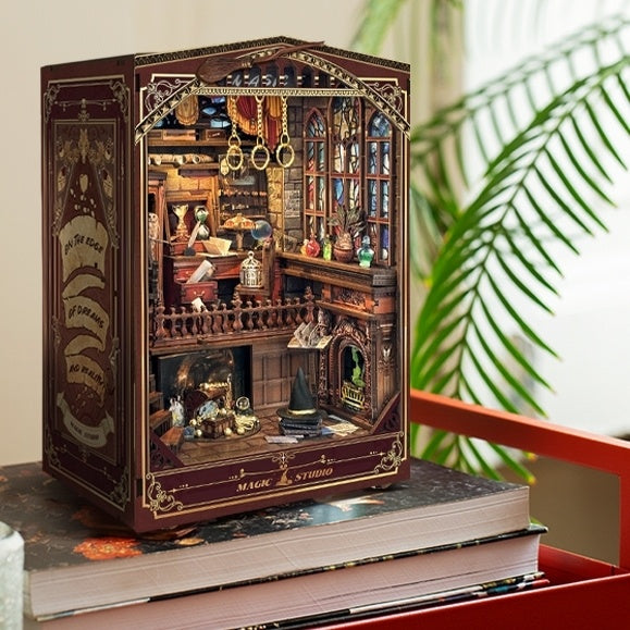 image displaying Magic Studio Book Book as a home decoration