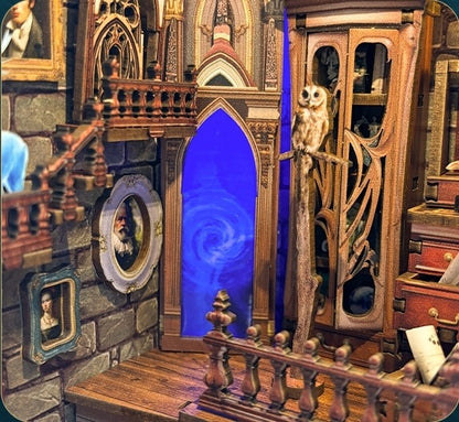 image displaying the miniature details of Magic Studio DIY Book Book