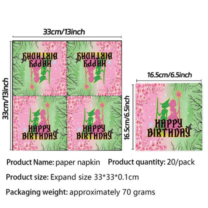 Magic Witch Birthday Party Decoration Kit