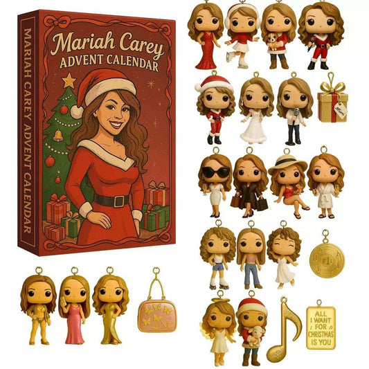 Mariah Carey Advent Calendar with figurines and packaging