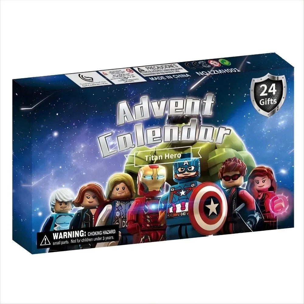 Titan Hero Christmas Advent Calendar Countdown Box