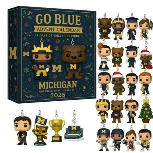 Michigan Go Blue Advent Calendar | 24 Days of Wolverine Pride