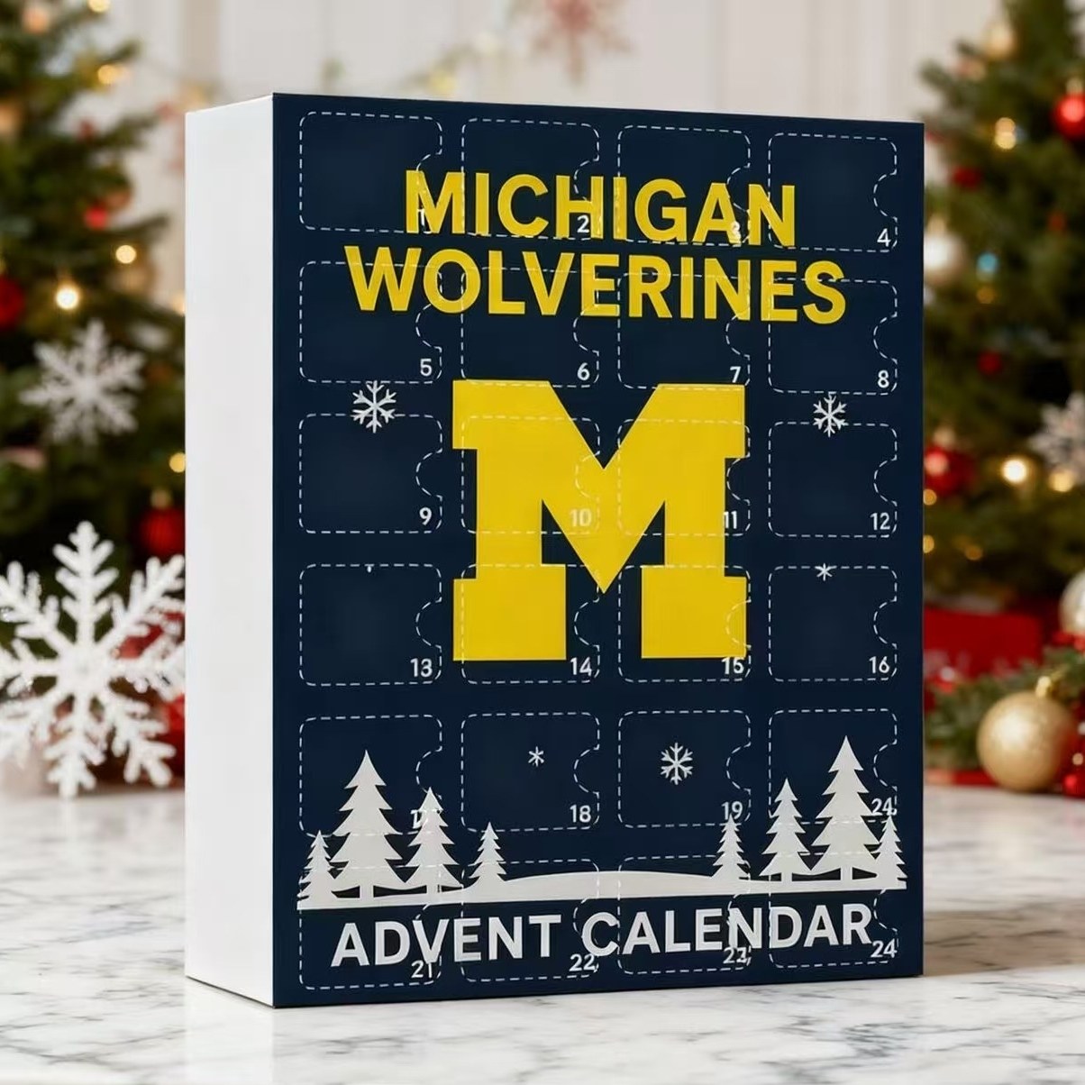 Michigan Wolverines Advent Calendar