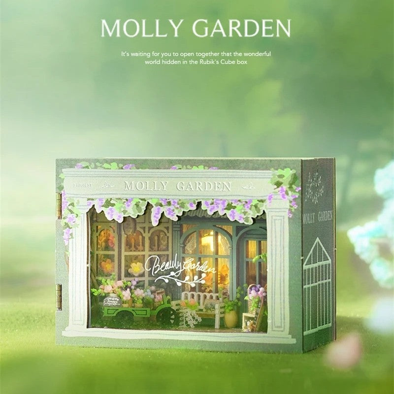 Miniatuur huisset DIY Cottage Mini Fantasy Magic Series No-Cut Paper Miniatuur huisset DIY Cottage Mini Fantasy Magic Series No-Cut Paper