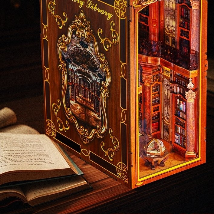 image displaying the Monastery Library on table as a home decoration