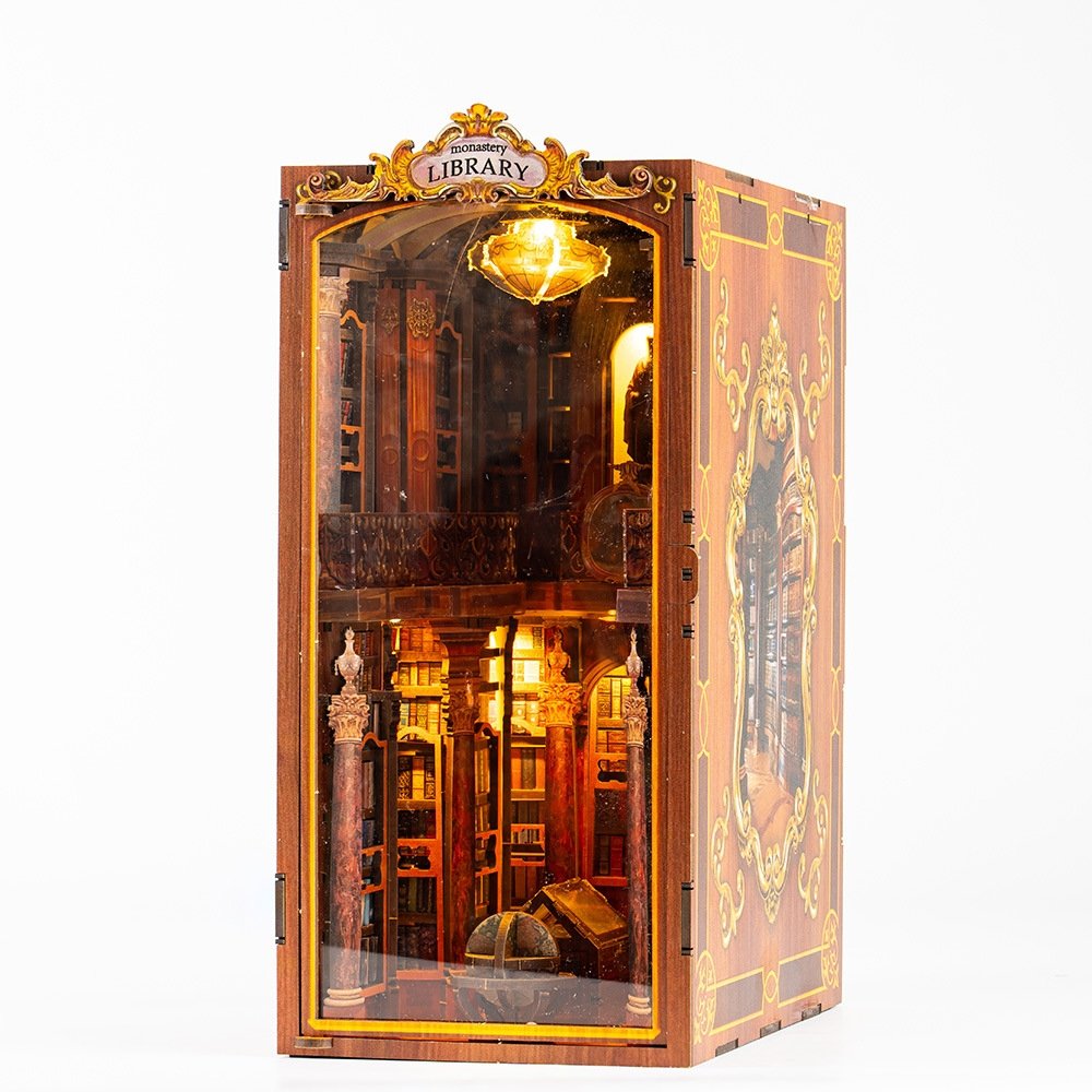 image displaying left side view of Monastery Library Book nook