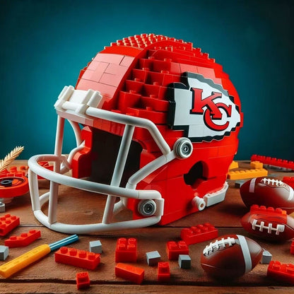 Building Blocks Football Helmet Sets for NFL Fans