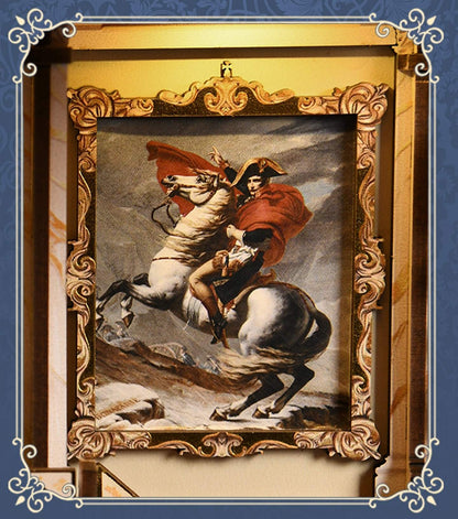 Napoleon DIY Book Nook Kit – 3D Wooden Historical Miniature